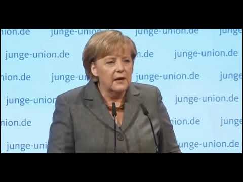 Youtube: 2010: Angela Merkel über Migration "Multikulti ist gescheitert"