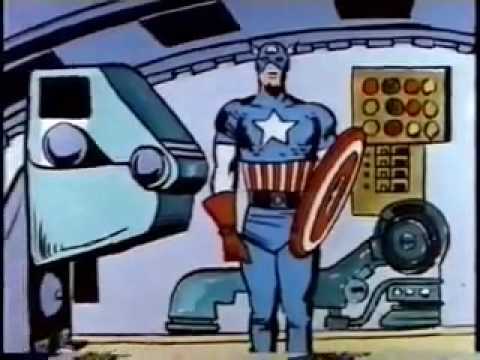 Youtube: Captain America - The Return Of Captain America (1966) Original Cartoon Part 1