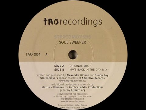 Youtube: Stereomovers ‎– Soul Sweeper (MV's Back In The Day Mix)