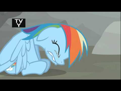 Youtube: Rainbow dash cries