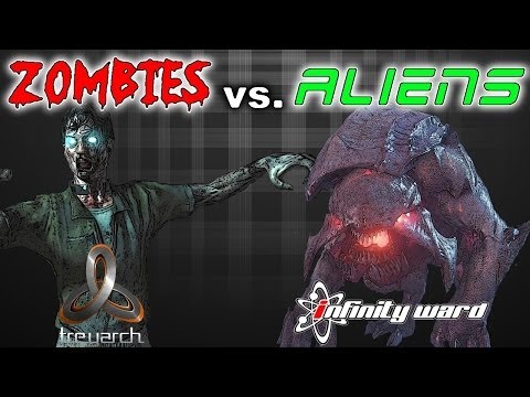 Youtube: Zombies VS. Extinction Aliens "Call of Duty" Infinity Ward Vs. Treyarch