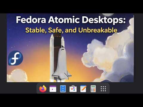 Youtube: Fedora Atomic Desktops erklärt: Silverblue, Kinoite & mehr!
