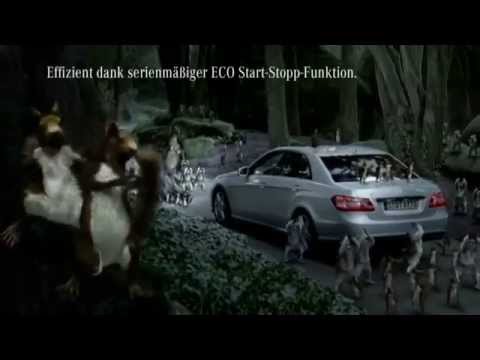 Youtube: lustige Mercedes Werbung neu tanzende Tiere - Staying alive