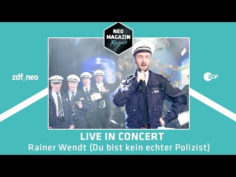 Youtube: Jan Böhmermann - “Rainer Wendt (Du bist kein echter Polizist)” | NEO MAGAZIN ROYALE - ZDFneo