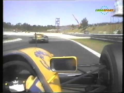 Youtube: Estoril 93 - Schumacher vs. Prost for the win, last laps [HQ]