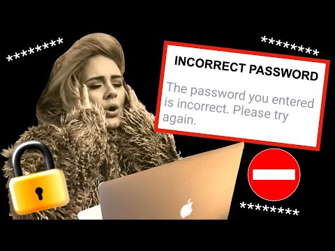 Youtube: Forgotten Password Song - Parody of Hello - Adele