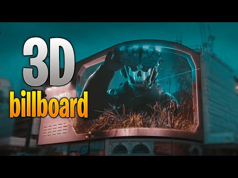 Youtube: Compilation of the best 3D digital billboard 2023