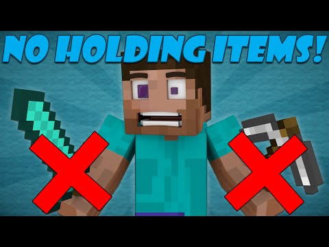 Youtube: If You Couldn't Hold Items - Minecraft
