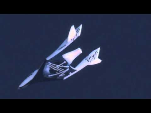 Youtube: Spaceship Two - first feathered flight