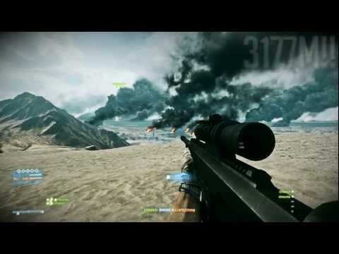 Youtube: BF3 ~ Ultra long range headshot! 3177m! + No bipod