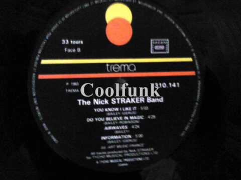 Youtube: The Nick Straker Band - Information (Brit-Funk 1983)