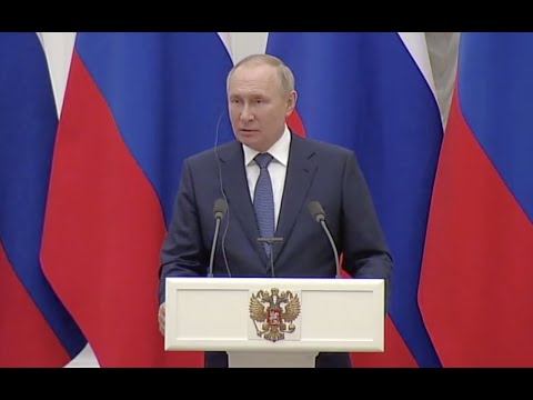 Youtube: Putin says Ukraine joining NATO would make nuclear war more likely.