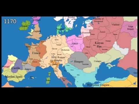 Youtube: Die Grenzen Europas 1000-2013