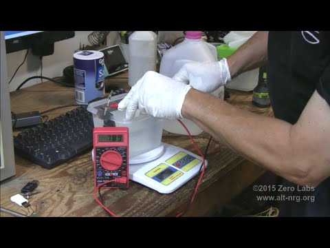 Youtube: #405 Keshe plasma reactor test 01