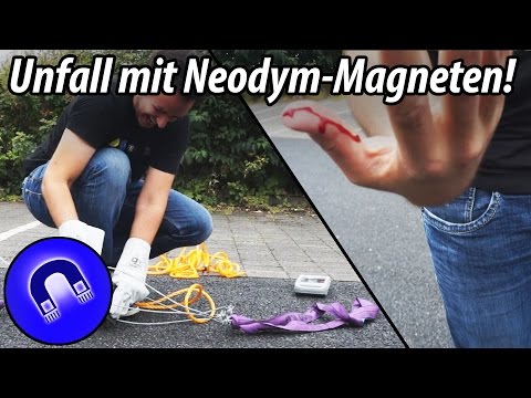 Youtube: So extrem gefährlich sind Neodym-Magnete! (XXL)