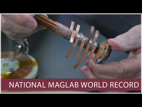 Youtube: National MagLab creates world-record magnetic field with small, compact coil