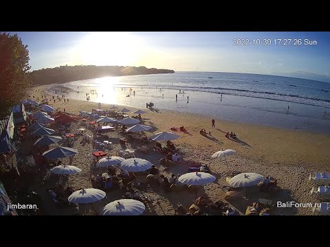 Youtube: Bali - Jimbaran Beach, Live Webcam. BaliForum & AKUSUKA Cafe