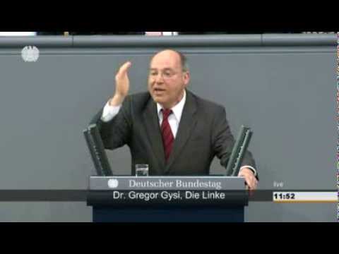 Youtube: Gregor Gysi, DIE LINKE: Der NATO-Krieg in Afghanistan ist gescheitert