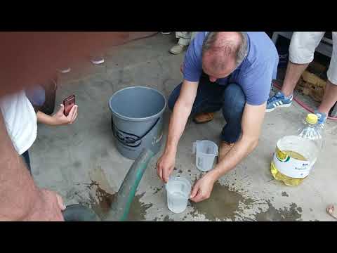 Youtube: öfffentliche Mischung der Wasser-Rapsöl-Emulsion (27.07.2019)