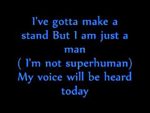 Youtube: Skillet- Hero (lyrics)