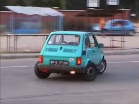 Youtube: Poland crazy 126 Fiat car