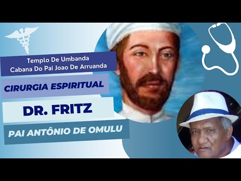 Youtube: Cirurgia Espiritual Dr Fritz  dia 19/08/2018🕊🌼🌻