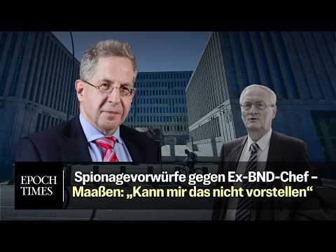 Youtube: Maaßen zur Festnahme von Ex-BND-Chef: „Das ist alles sehr, sehr merkwürdig"