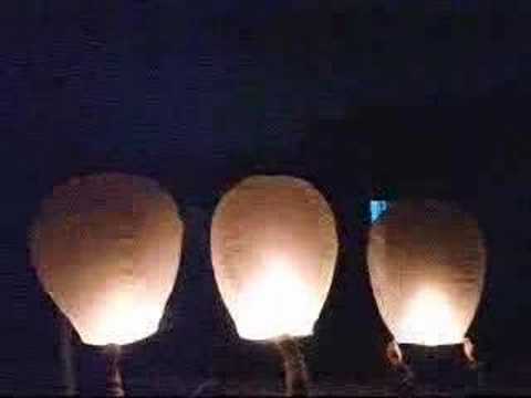 Youtube: Learning to fly Sky Lanterns