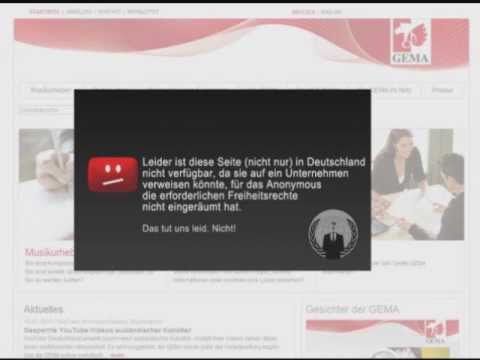 Youtube: Anonymous - Urheberrecht & Wir-sind-die-Urheber [german]