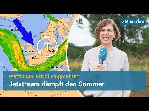 Youtube: Jetstream dämpft den Sommer bei uns