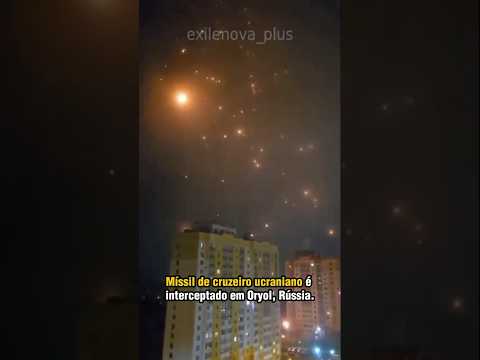 Youtube: Míssil de cruzeiro interceptado em Oryol, Rússia! #fp5flamingo #míssildecruzeiro