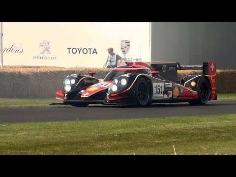 Youtube: Lotus Rebellion LMP1 FLATOUT ON TRACK! Loud V8 Sounds