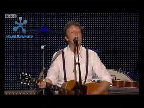 Youtube: Paul McCartney  - Yesterday -  Live at Anfield, Liverpool 1st June