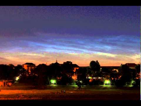 Youtube: Noctilucent Clouds, Dresden, July 3rd 2014