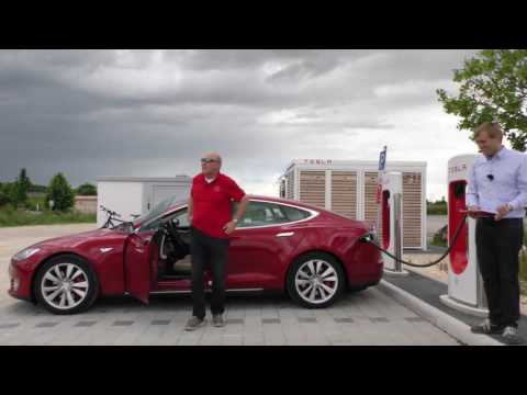 Youtube: Tesla Model S Weltrekord 2.424km in 24h mit Nachladen