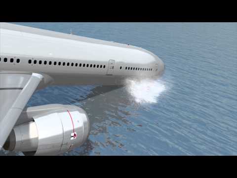 Youtube: MH370 search: Flaperon debris on Reunion Island may explain how the plane broke apart