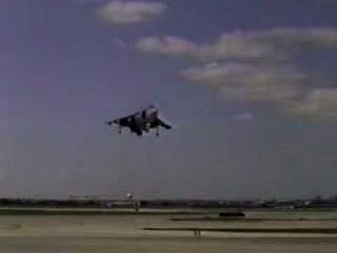 Youtube: Harrier Take-off