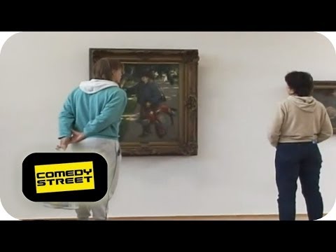 Youtube: Kunst mit breiten Pinselstrichen | Comedystreet mit Simon Gosejohann