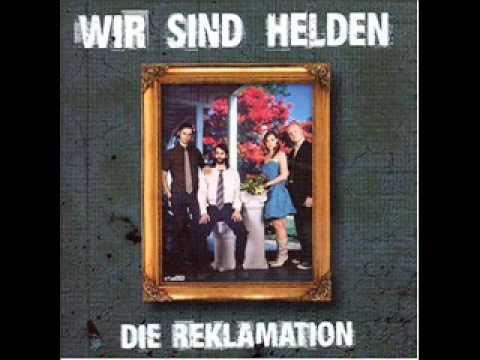 Youtube: Wir sind Helden - Guten Tag (Lyrics)