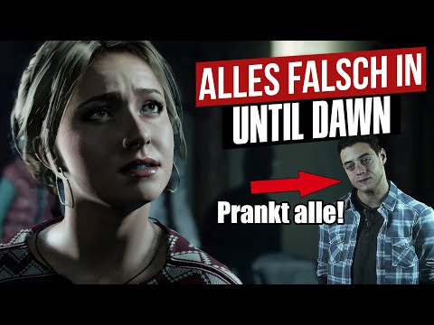 Youtube: Alles falsch in Until Dawn (Vollversion 2021) | GameSünden