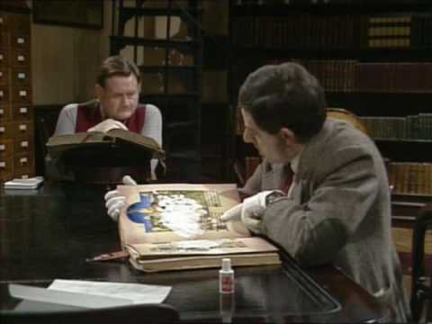 Youtube: Mr Bean - Library