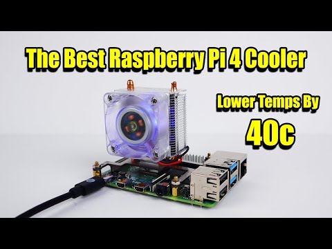 Youtube: The Best Raspberry Pi 4 Cooler! The Ice Tower Also works on the Pi 3 & Pi 3B+