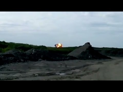 Youtube: Malaysia Airlines crash: Video shows the moment MH17 crashed
