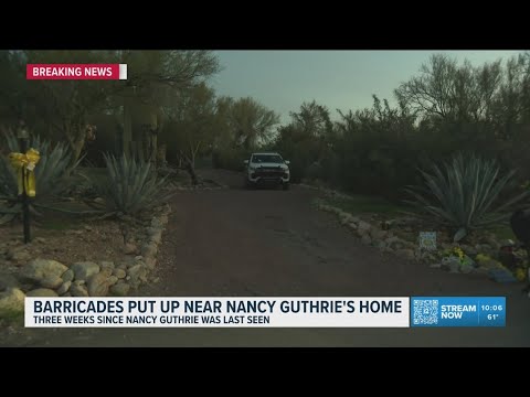 Youtube: The search for Nancy Guthrie continues 3 weeks after she was last seen