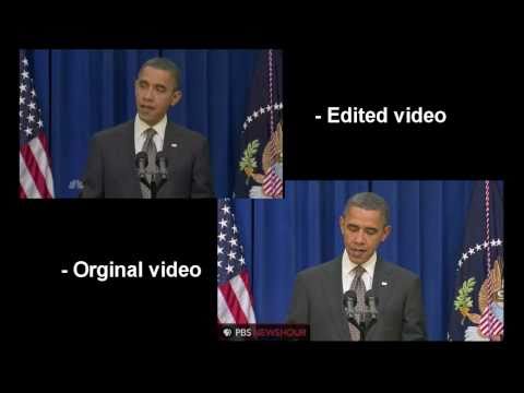 Youtube: Obama Kicks Door Open [Original Video, Comparison]