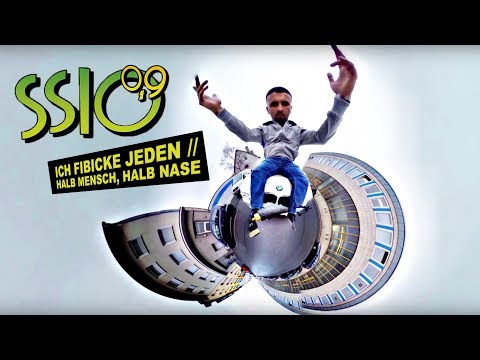 Youtube: SSIO - Ich fibicke jeden / Halb Mensch, halb Nase (prod. von Reaf)