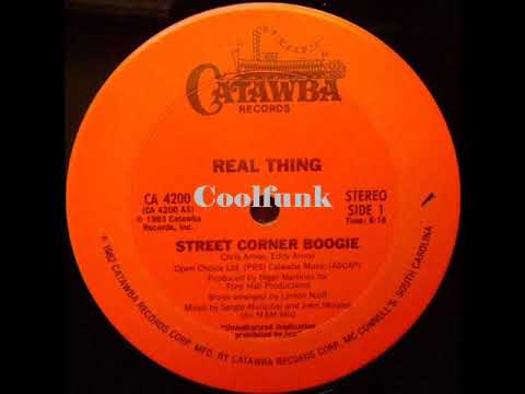 Youtube: Real Thing - Street Corner Boogie (12 inch 1983)