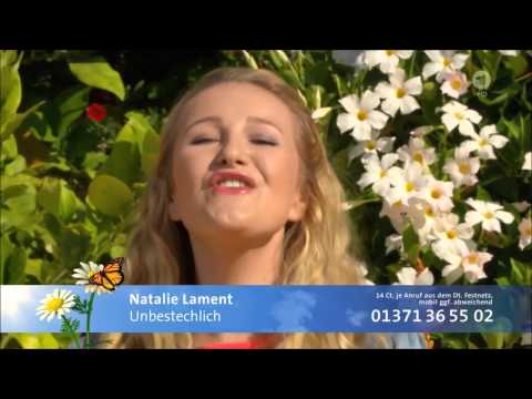 Youtube: [HD] - Natalie Lament -  Unbestechlich - 30.08 .2015 - Immer wieder Sonntags