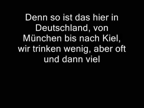 Youtube: Mike Krüger - Wir trinken wenig (Lyrics)