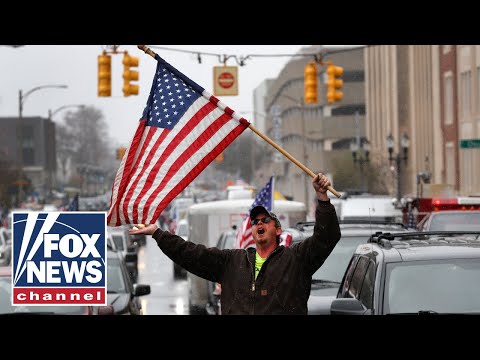 Youtube: Protests heat up in Michigan in response to governor's coronavirus policy